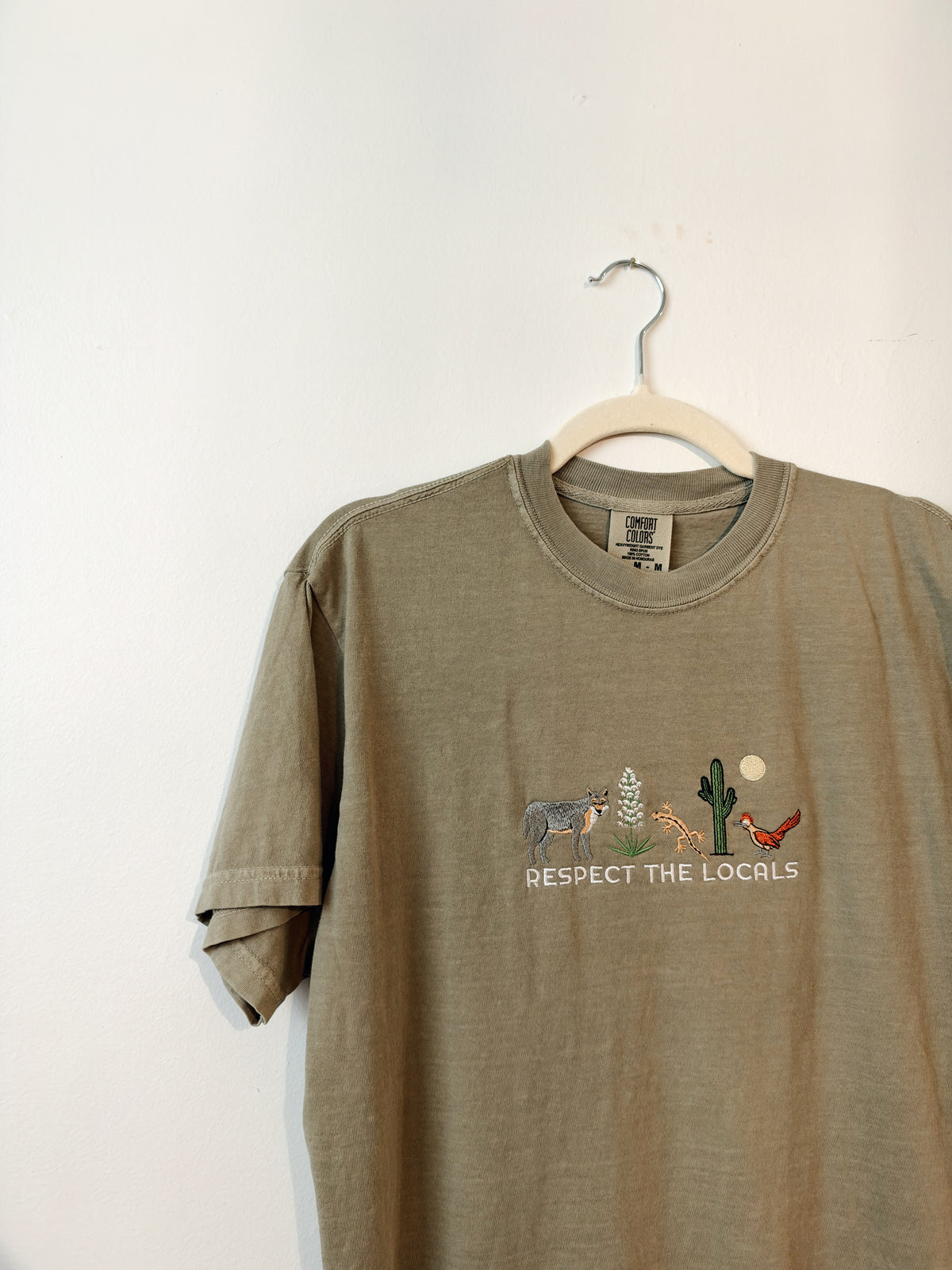 Embroidered Respect the Locals (Desert)