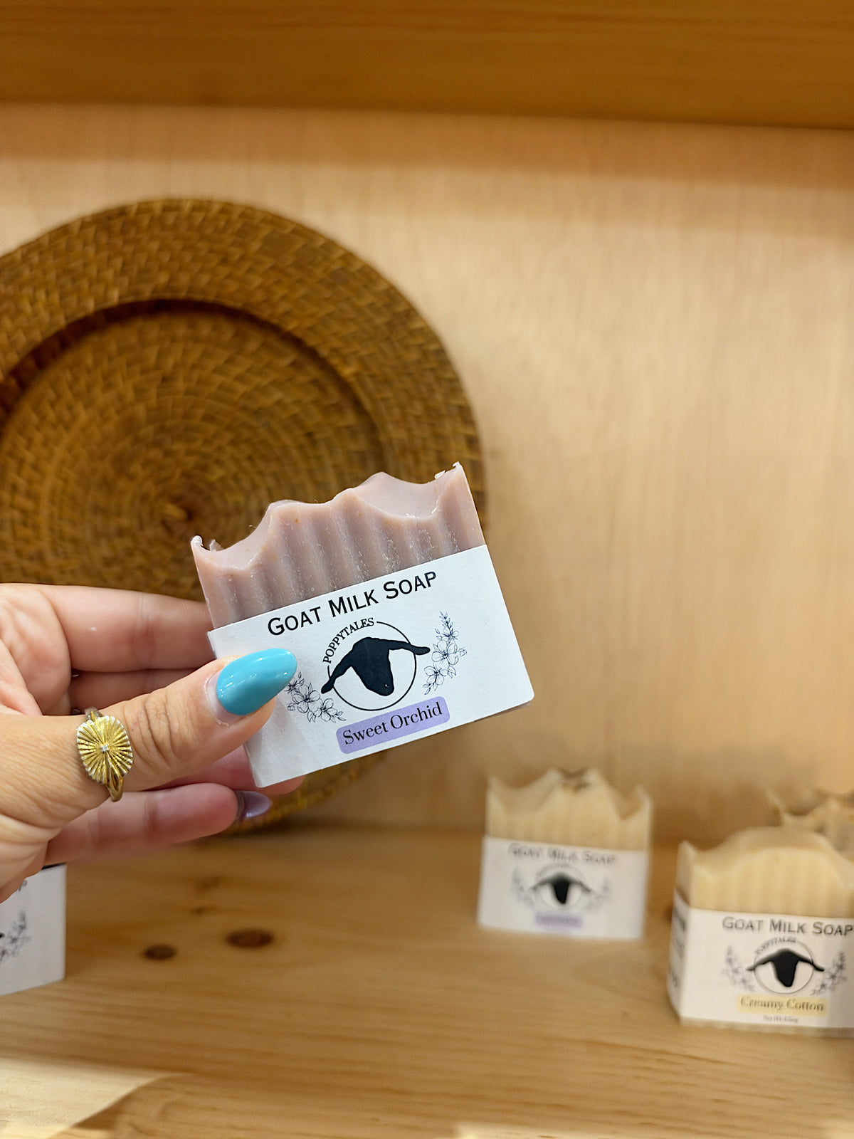 Sweet Orchid Goat Milk Soap