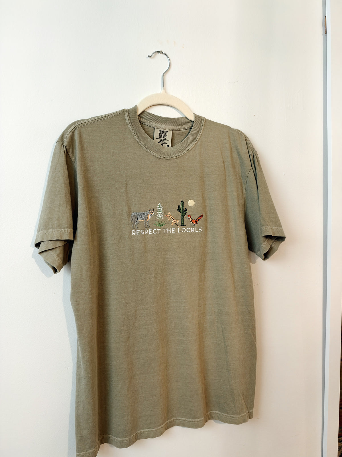 Embroidered Respect the Locals (Desert)